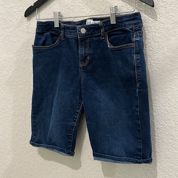 Gap Kids Denim Shorts Girls Size 16 - Picture 2 of 8